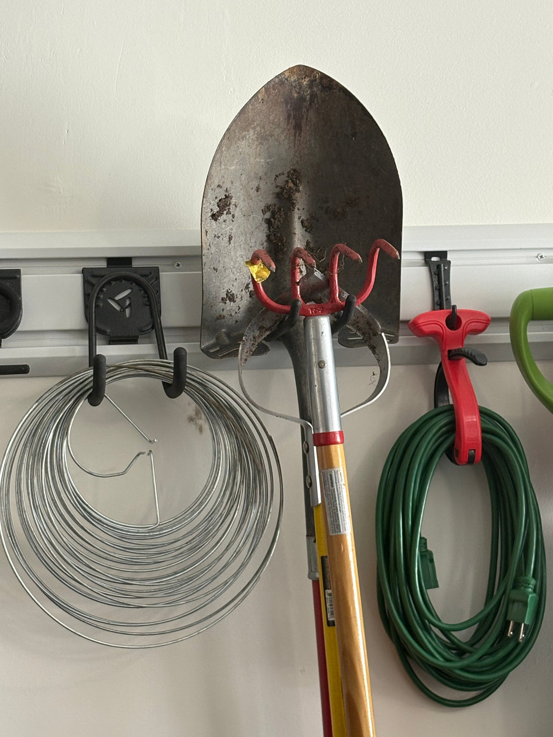 Tidying up the garden